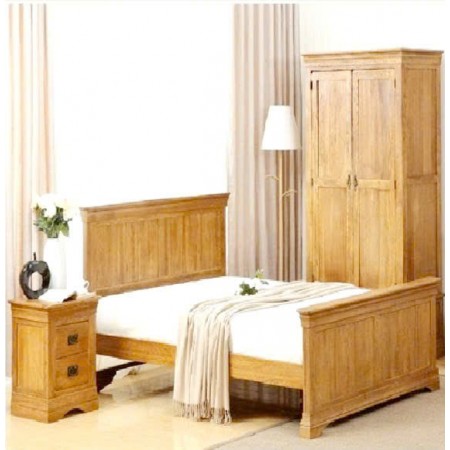 French - BR07 : Trọn Bộ Phòng Ngủ Gỗ Sồi - 3 Món